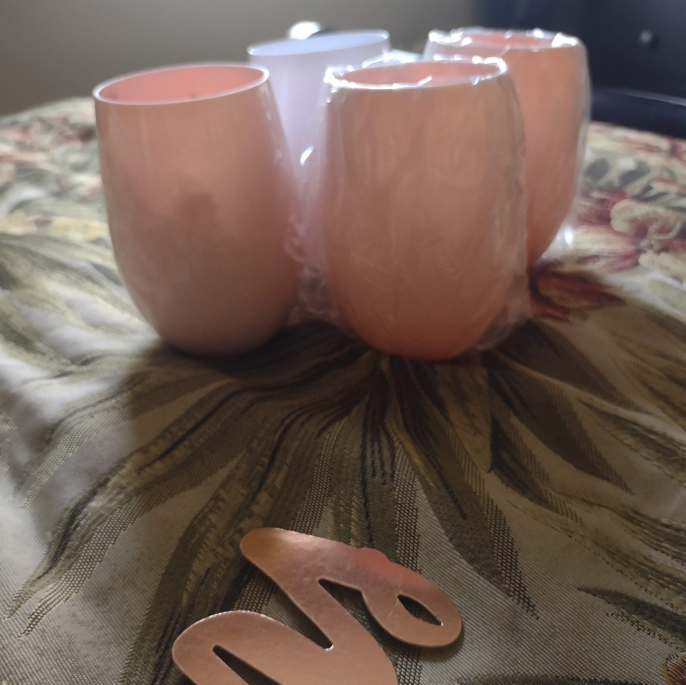 Set of Four Bride and Bride Tribe glasses - Picture 4 of 9